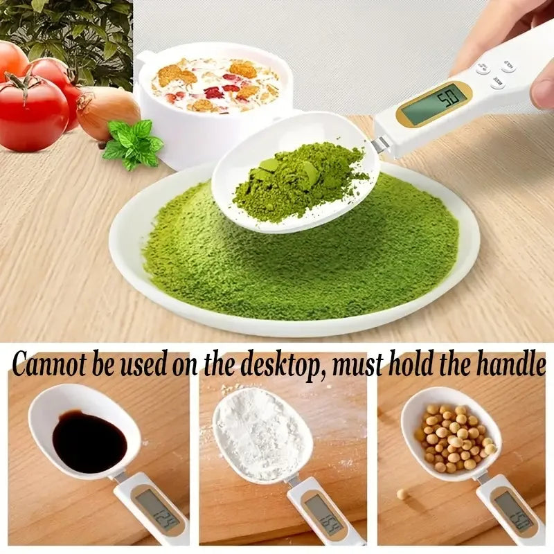 Bilancino da Cucina Digitale – Cucchiaio Pesante 0,1-500g