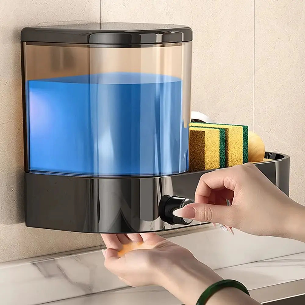 Dispenser da Parete con Vassoio Scolapiatti