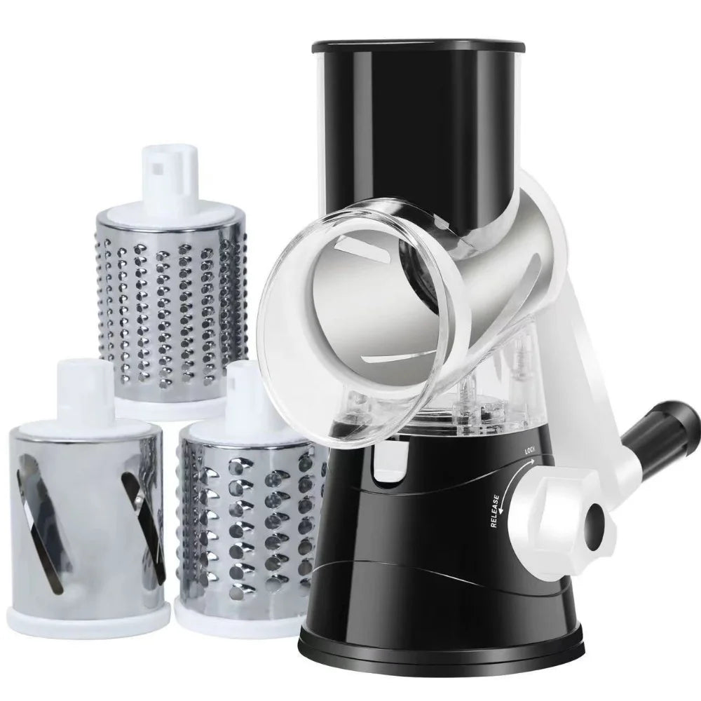 Affettatrice Manuale 3 in 1 — Verdure, Formaggio e Aglio