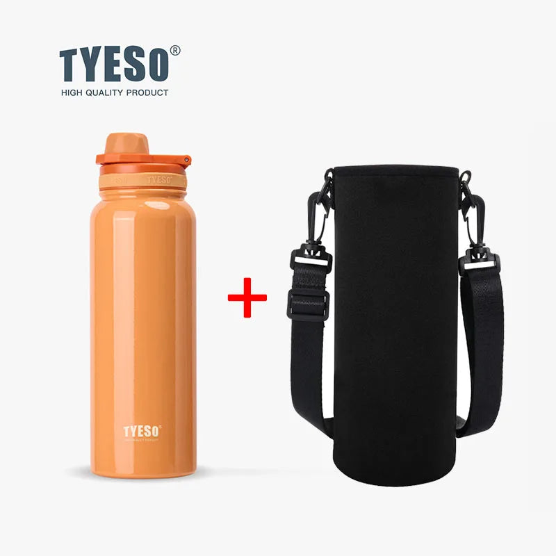 Tazza Termica TYESO in Acciaio Inox Isolato (600ml - 1200ml)