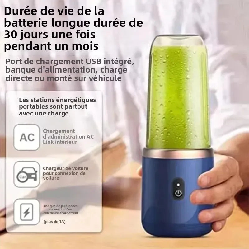 Frullatore Portatile USB – Bicchiere Mixer da Viaggio 400ml