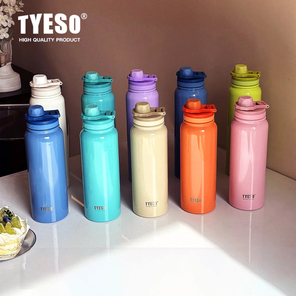 Tazza Termica TYESO in Acciaio Inox Isolato (600ml - 1200ml)