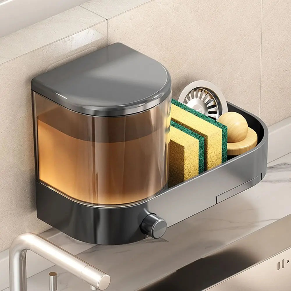 Dispenser da Parete con Vassoio Scolapiatti
