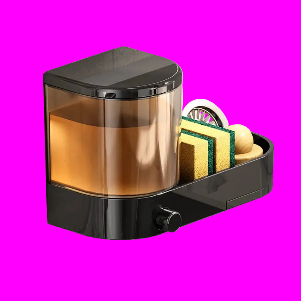 Dispenser da Parete con Vassoio Scolapiatti