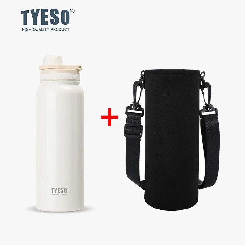 Tazza Termica TYESO in Acciaio Inox Isolato (600ml - 1200ml)