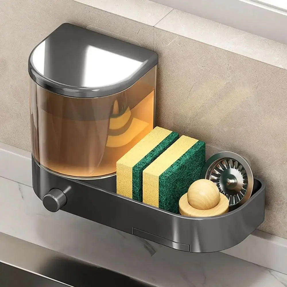 Dispenser da Parete con Vassoio Scolapiatti